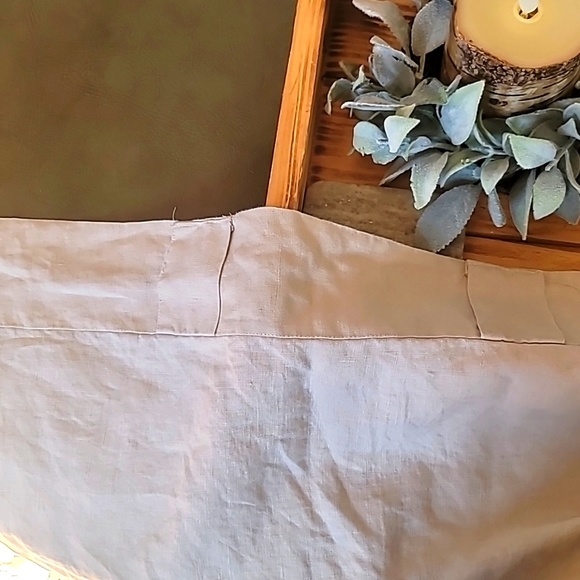 100% linen drapes 4 panels! - Picture 5 of 8